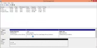 how to allocate the unallocated space in disk space